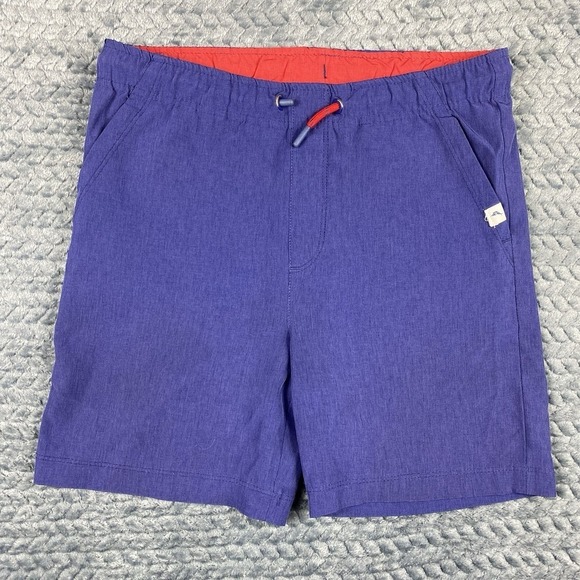Tommy Bahama Other - Tommy Bahama Active Blue Athletic Shorts Boy's M 7/8 Elastic & Tie Waist